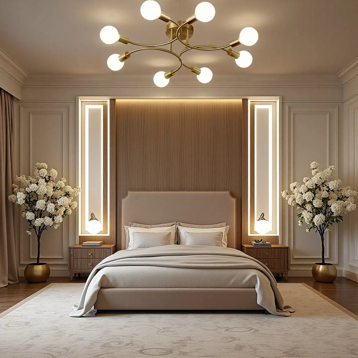 Modern Creative Multi Bulb Ceiling Light