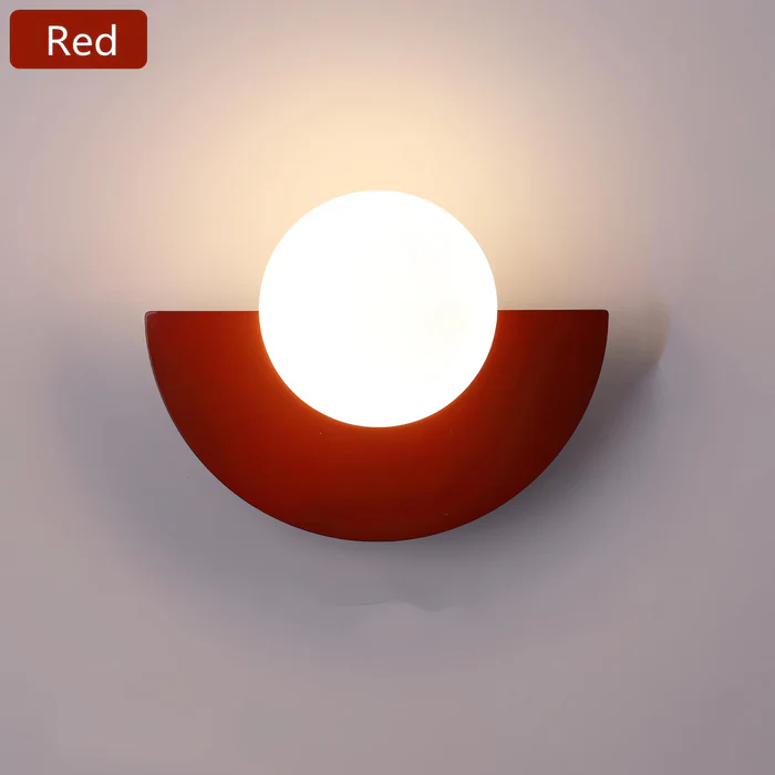 Nordic Semi Circle Wall Light