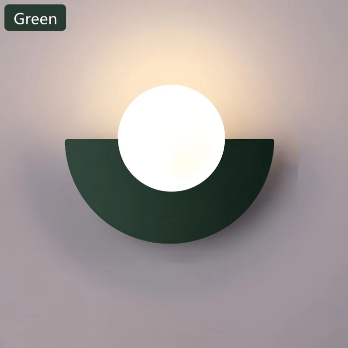 Nordic Semi Circle Wall Light