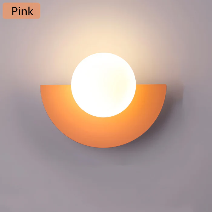 Nordic Semi Circle Wall Light