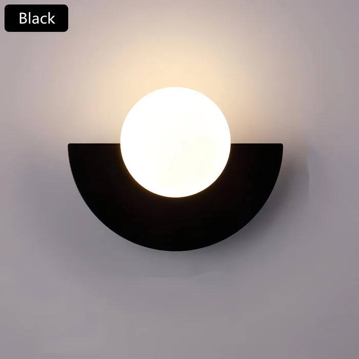 Nordic Semi Circle Wall Light