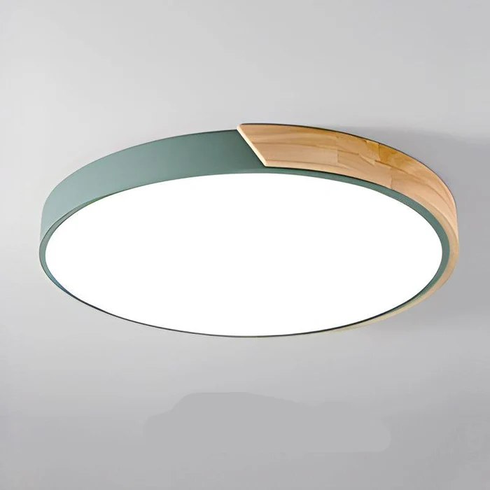 Ultra Thin Wood Ceiling Light