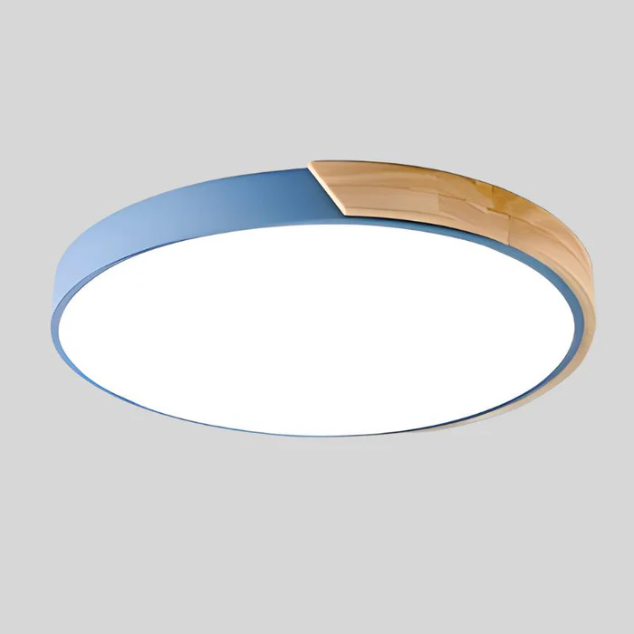 Ultra Thin Wood Ceiling Light