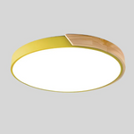 Ultra Thin Wood Ceiling Light