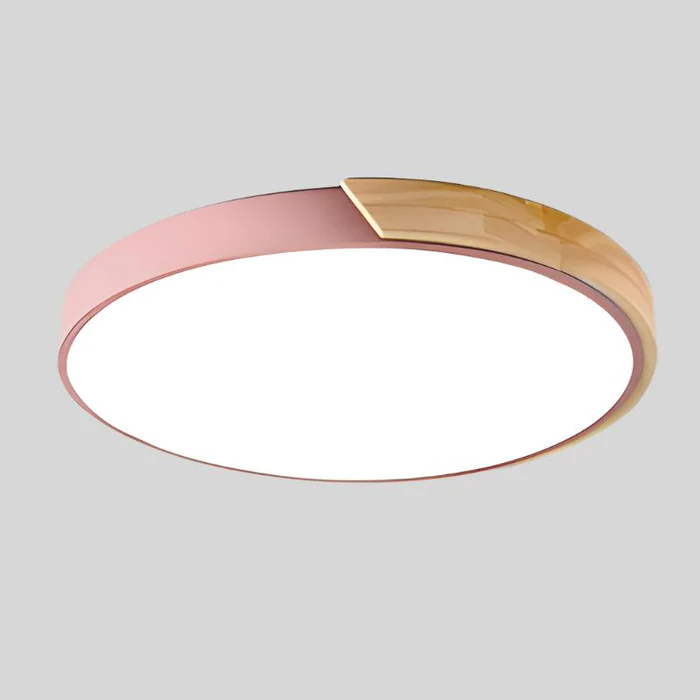 Ultra Thin Wood Ceiling Light