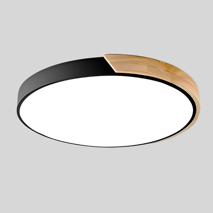 Ultra Thin Wood Ceiling Light