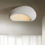Moon Shaped Flushmount Ceiling Light