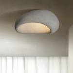 Moon Shaped Flushmount Ceiling Light