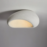 Moon Shaped Flushmount Ceiling Light