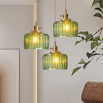 Vintage Crystal Hanging Lamp