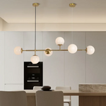 Modern Glass Orb Pendant Light