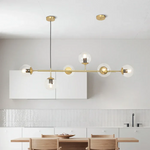 Modern Glass Orb Pendant Light