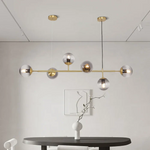 Modern Glass Orb Pendant Light