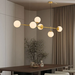 Modern Glass Orb Pendant Light