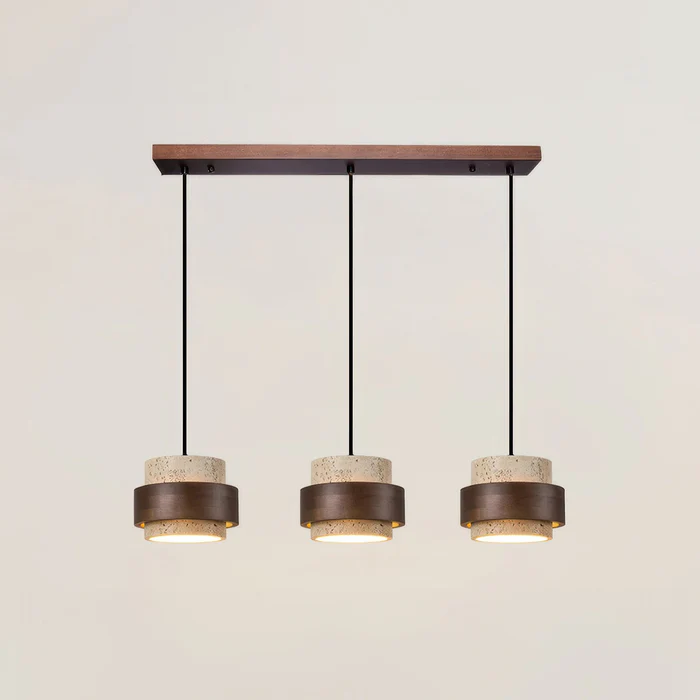 Retro Stone Wabi Sabi Pendant Light