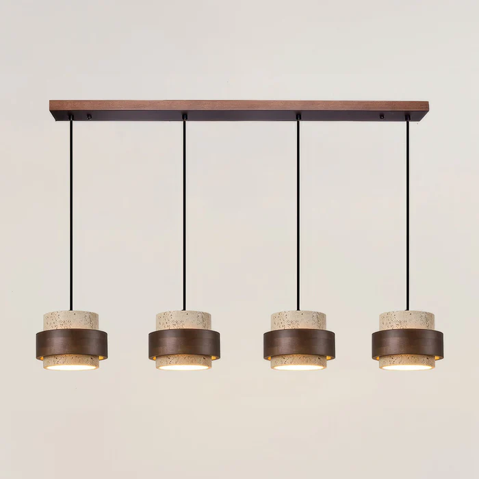 Retro Stone Wabi Sabi Pendant Light
