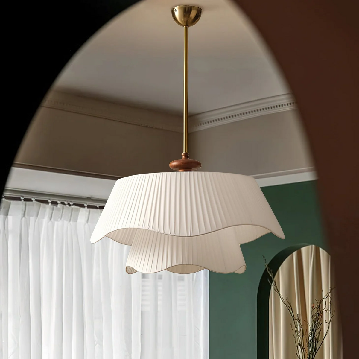 Chic Double Layer Pendant Light