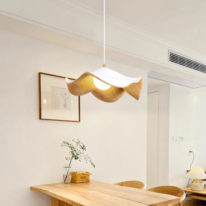 Unique Wooden Pendant Lamp