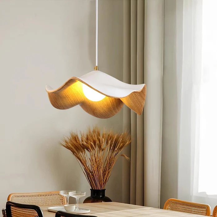 Unique Wooden Pendant Lamp