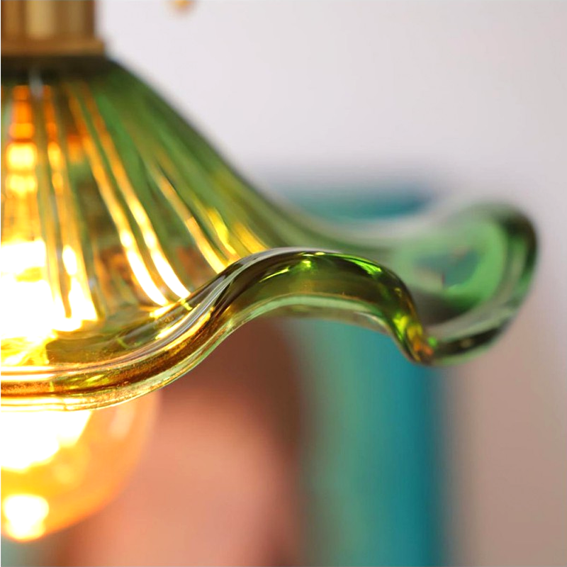 Vintage Hibiscus Pendant Light