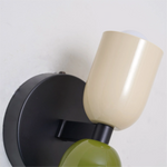 Two Color Candle Wall Light