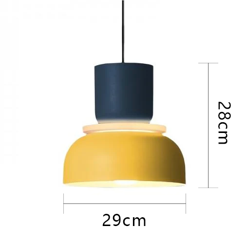 Nordic Simple Macaron Acrylic Chandelier