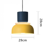 Nordic Simple Macaron Acrylic Chandelier