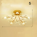 American Style Crystal Branch Ceiling Lamp