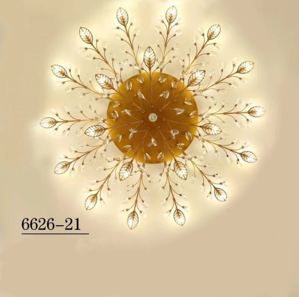 American Style Crystal Branch Ceiling Lamp
