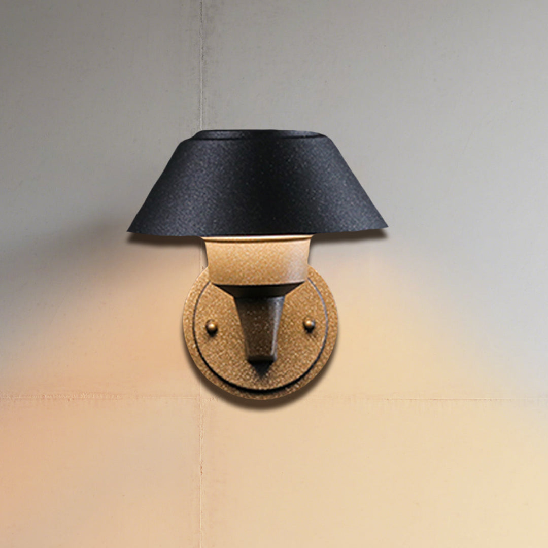 Minimalist Nordic Outdoor Wall Sconce with Warm LED Glow