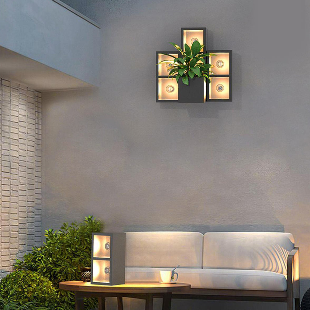 Waterproof Black Wall Lamp Ha091504