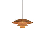 Boho Woven Sunhat Pendant Light