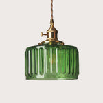 Vintage Crystal Hanging Lamp