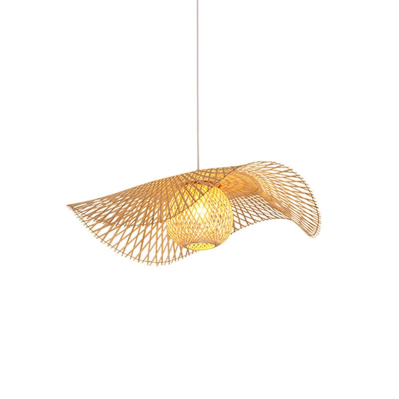 Rustic Bamboo Structure Pendant