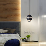 Small Metal Ball 3 Step Dimming Led Modern Pendant Lights With Spotlights