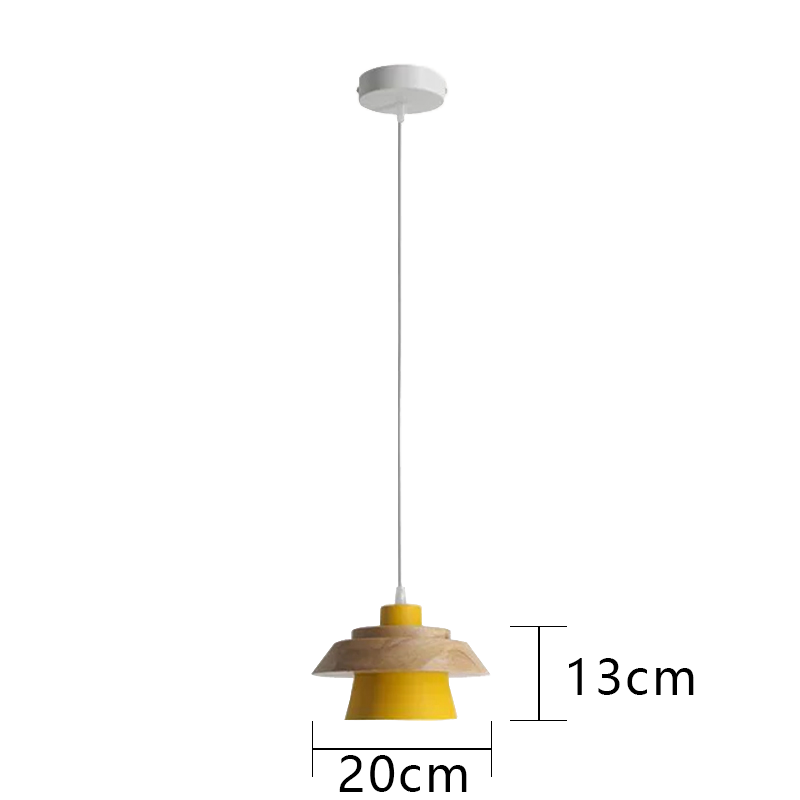 Chic Wood Pendant Lamp