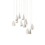 Sonora Handcrafted Ceramic Chandelier with LED Illumination