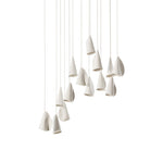 Sonora Handcrafted Ceramic Chandelier with LED Illumination