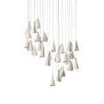 Sonora Handcrafted Ceramic Chandelier with LED Illumination