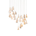 Sonora Handcrafted Ceramic Chandelier with LED Illumination