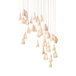 Sonora Handcrafted Ceramic Chandelier with LED Illumination