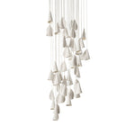 Sonora Handcrafted Ceramic Chandelier with LED Illumination