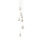 Sonora Handcrafted Ceramic Chandelier with LED Illumination