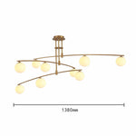 Nordic Sphere Glow Chandelier