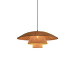 Boho Woven Sunhat Pendant Light