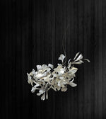 Golden Gingko Leaf Chandelier