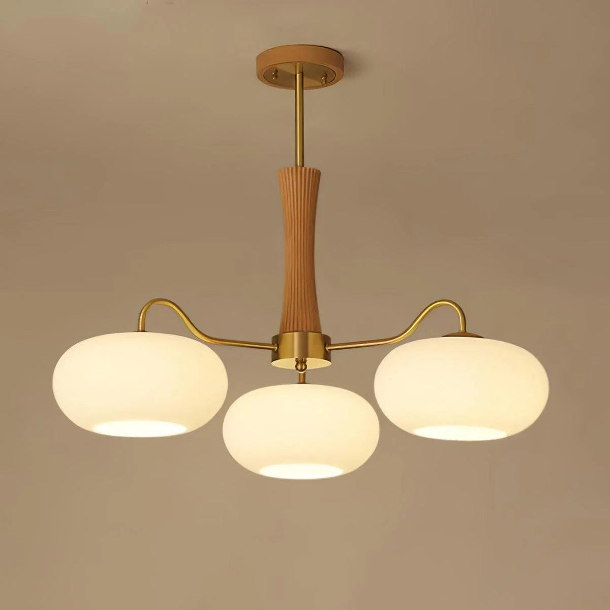 Golden Persimmon Chandelier