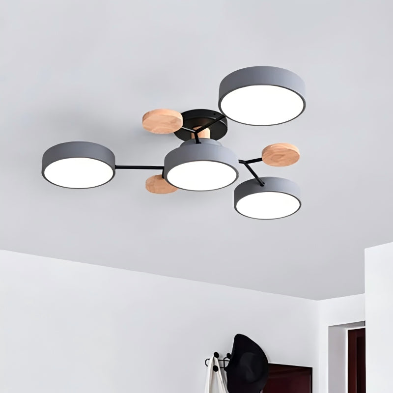 Nordic Modern Circular Acrylic Led Ceiling Light