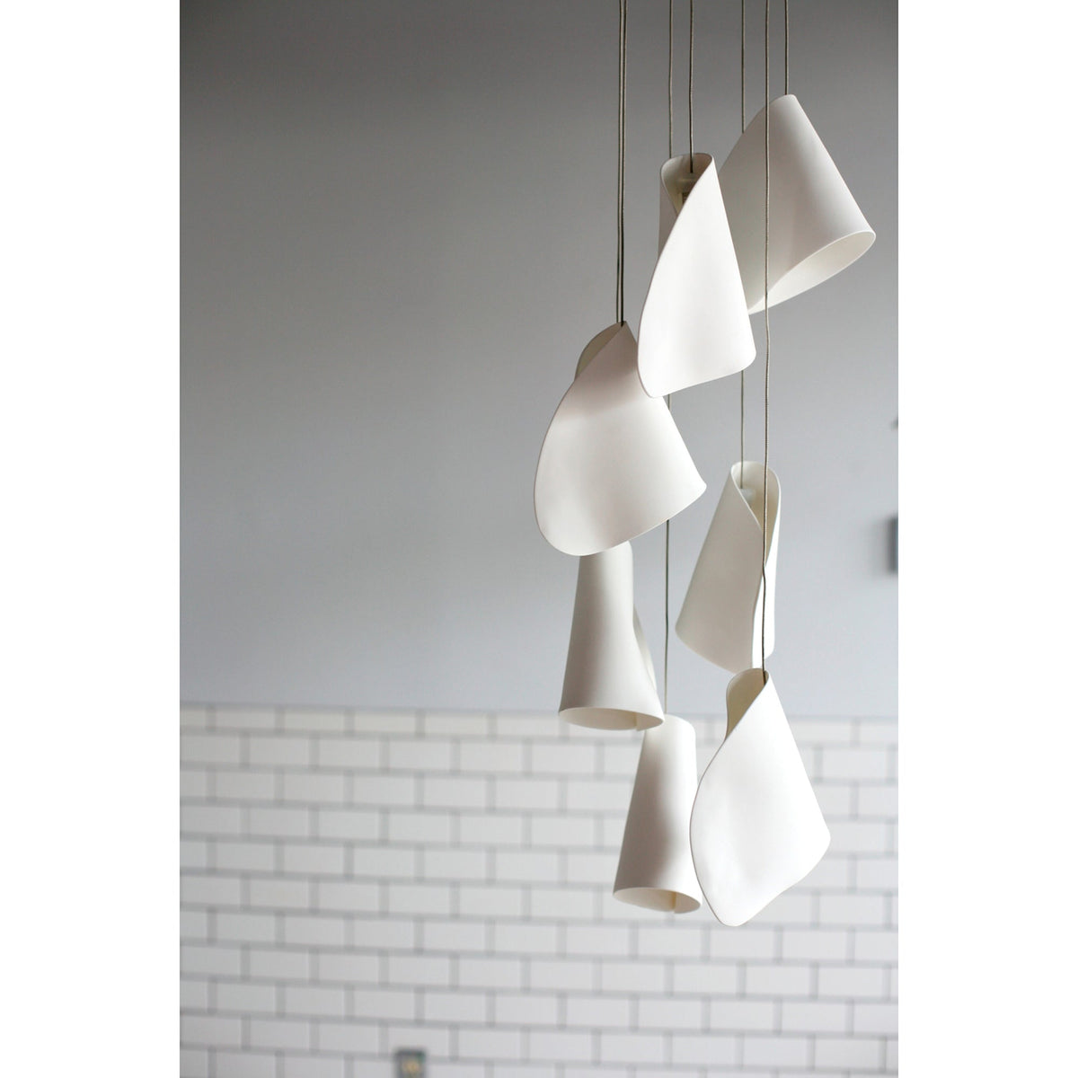 Sonora Handcrafted Ceramic Chandelier with LED Illumination