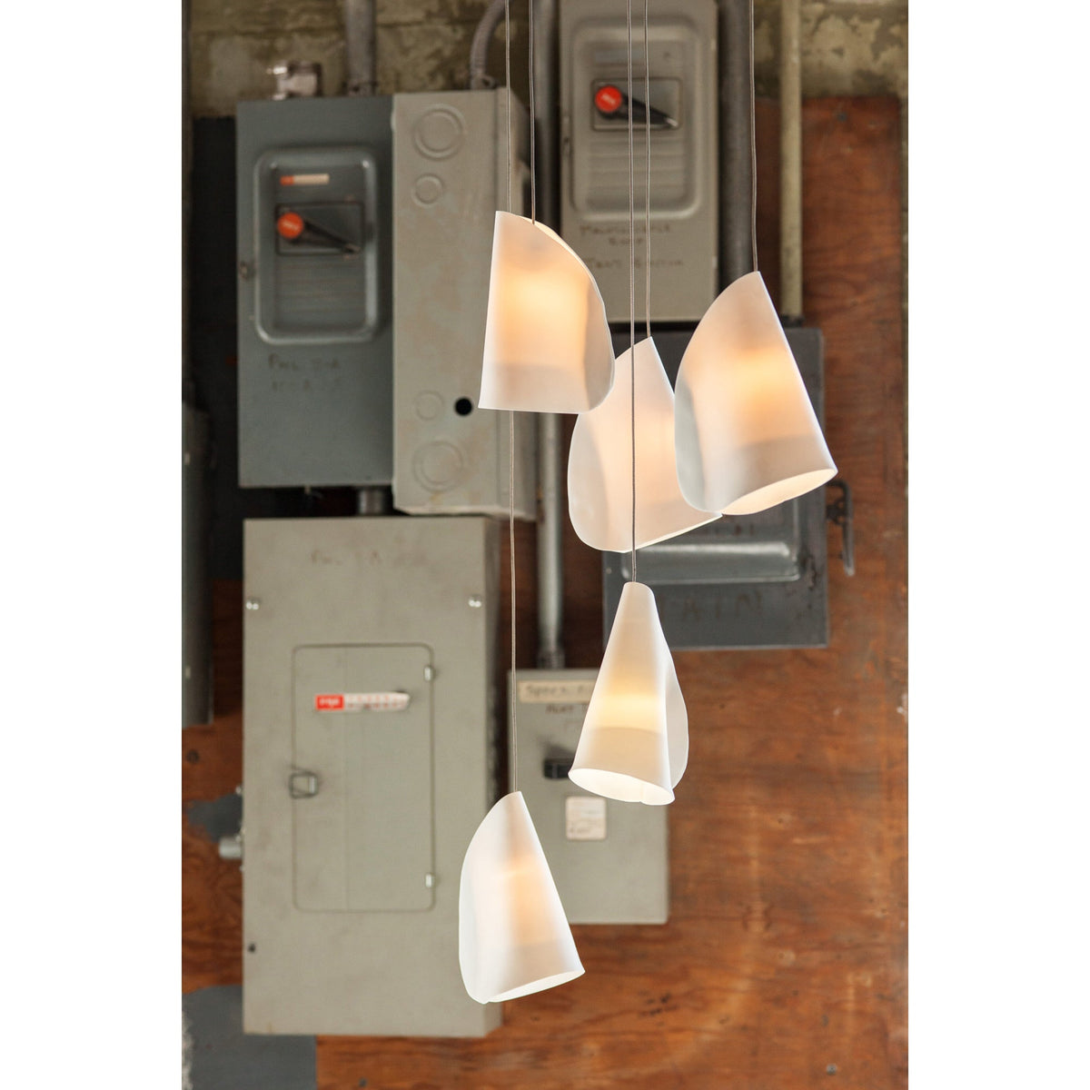 Sonora Handcrafted Ceramic Chandelier with LED Illumination